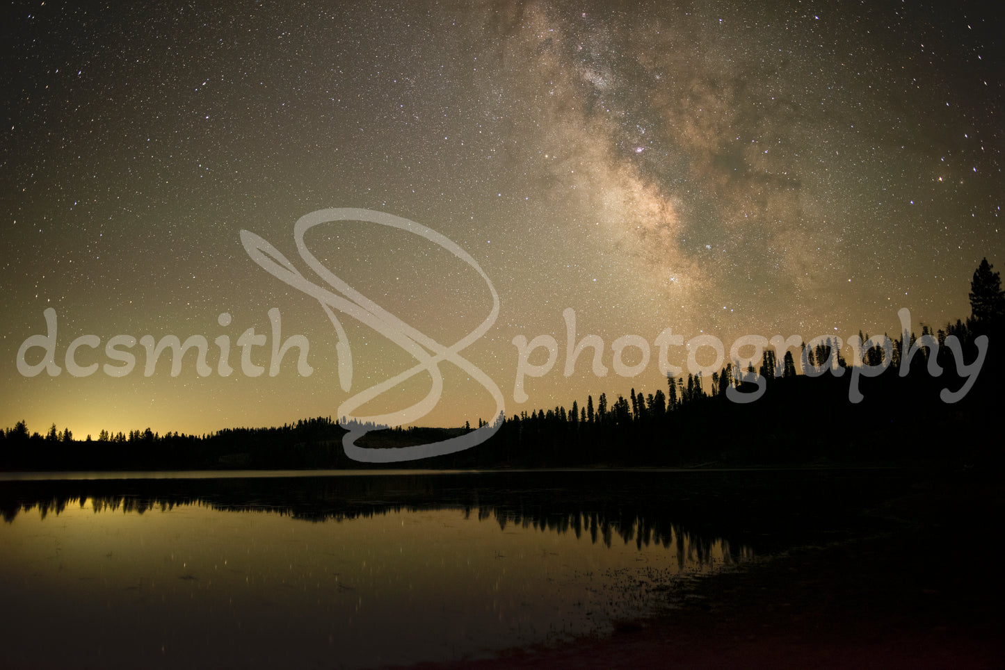 Milky Way Over Antelope Lake