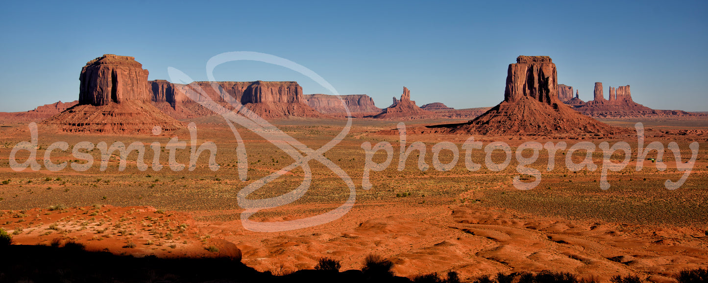 Monument Valley Sunrise Panorama