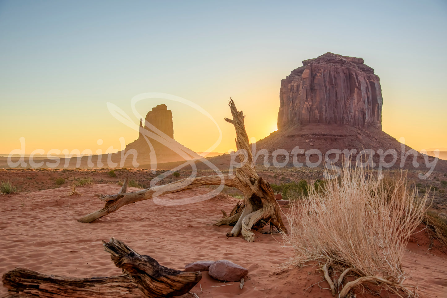 Merrick and Mitten at Sunrise