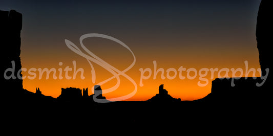 Monument Valley Before Dawn