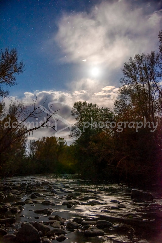Moon Over Rio Chama